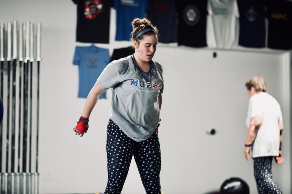 image of dr. devynne berry doing CrossFit